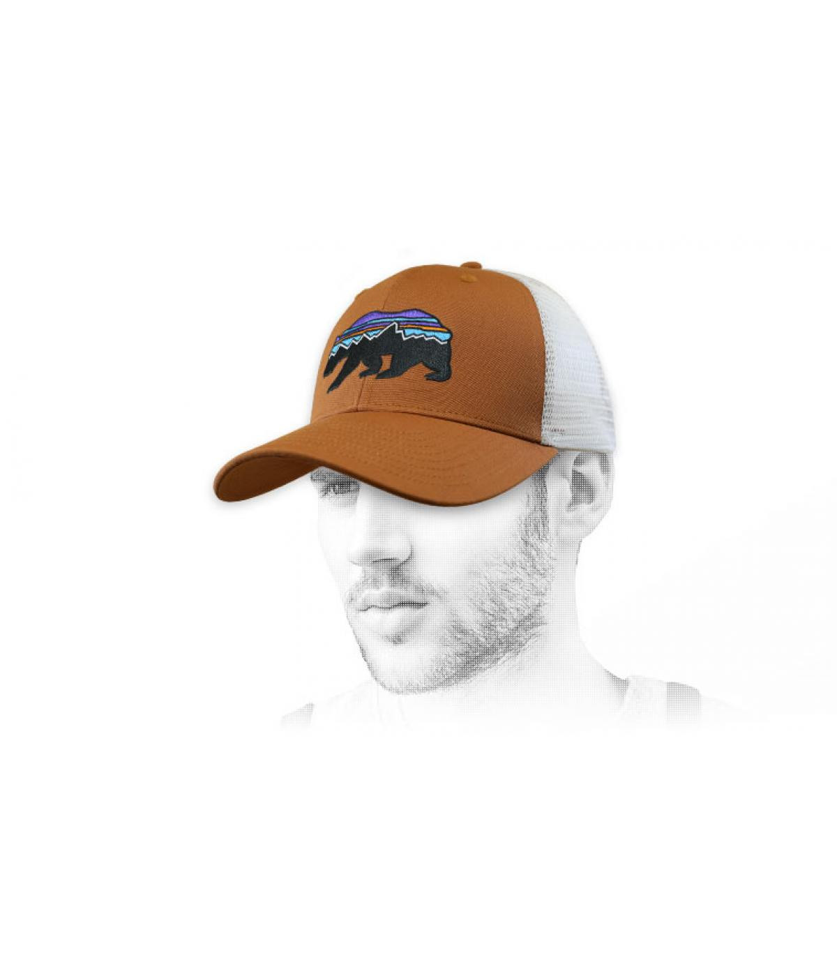 Fitz Roy Bear Trucker earthworm brown